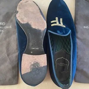 Tom Ford | Shoes | Gorgeous Mens Blue Tom Ford Velvet  display picture 3